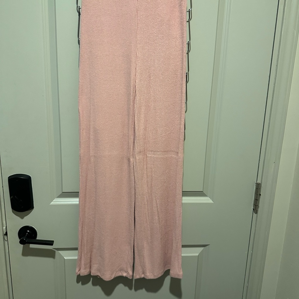 Pink Ribbed Two-Piece Set - Picture 4 of 5